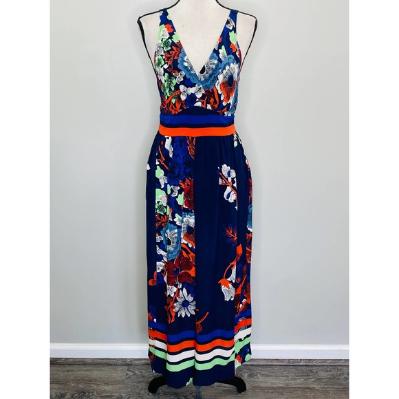 Anthropologie Plenty by Tracy Reese Mykonos Jumpsuit Womens 2 Maximalist Resort - Picture 3 of 12